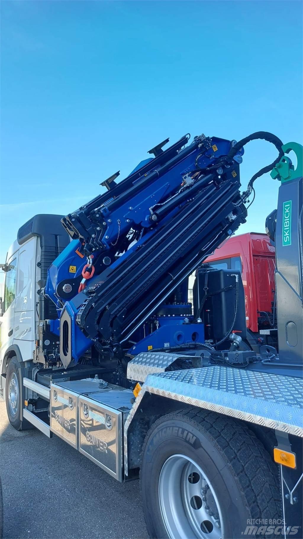 Volvo FM 500 8X4 Żurawie samochodowe