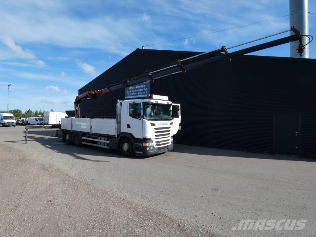 Scania G 450 Żurawie samochodowe
