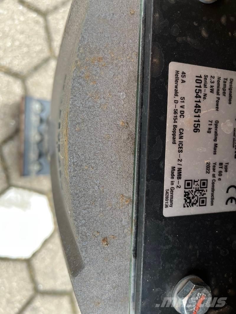 Bomag BT60E Ubijaki wibracyjne