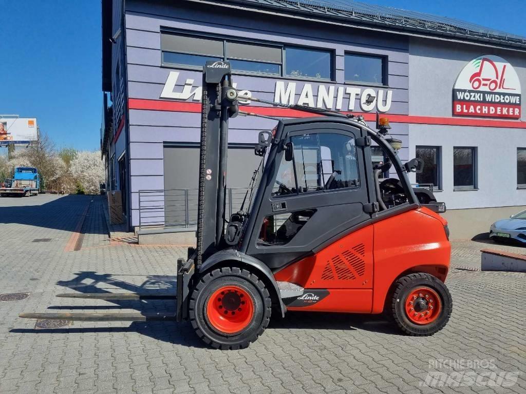 Linde H45t-02 Wózki LPG