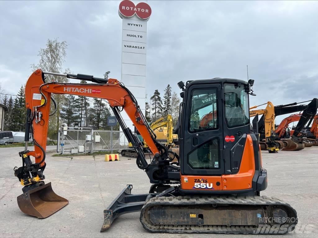 Hitachi ZX55U-6 Minikoparki