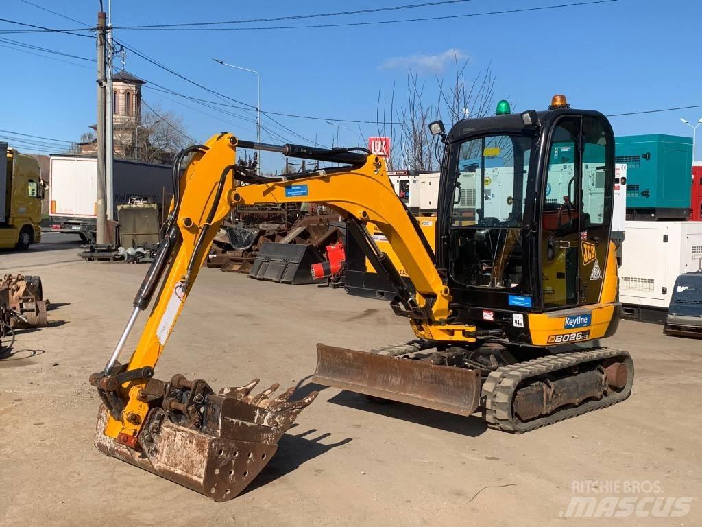 JCB 8026 CTS Minikoparki