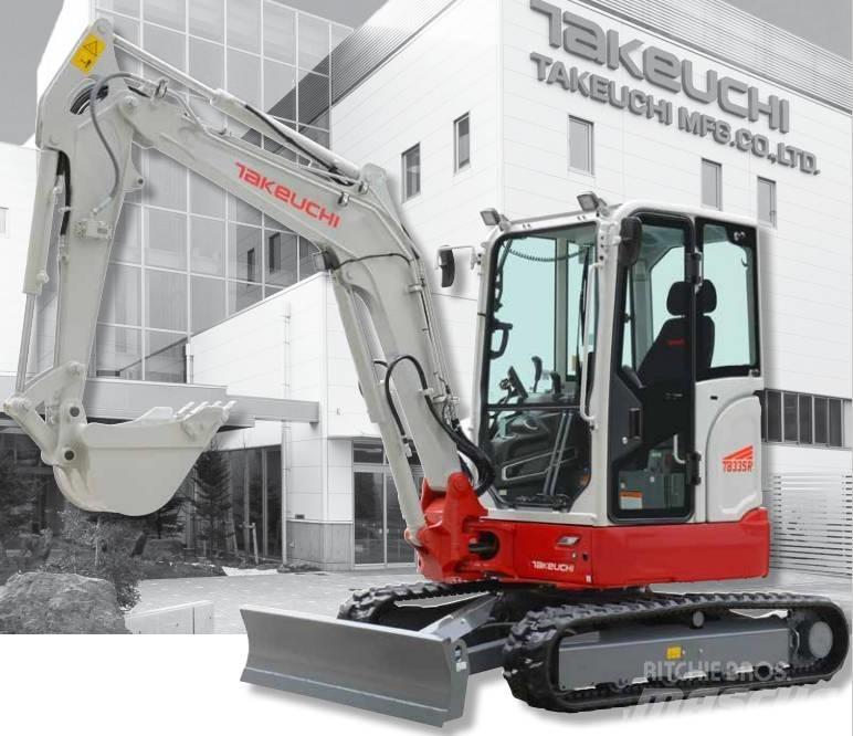 Takeuchi TB335R Minikoparki