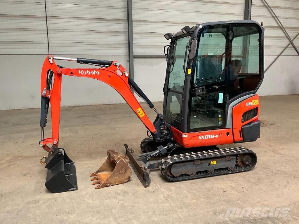 Kubota KX 018-4 Minikoparki