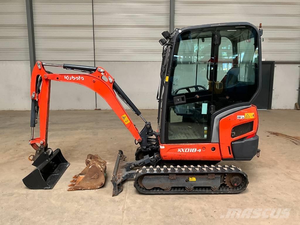 Kubota KX 018-4 Minikoparki
