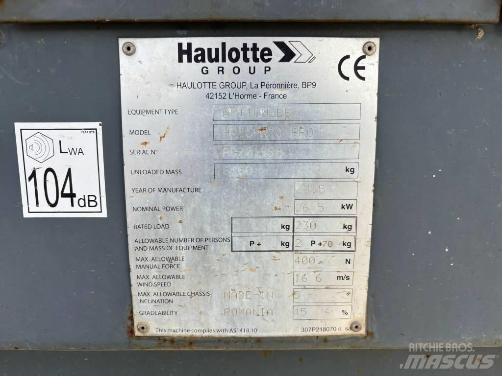 Haulotte HA 16 Podnośniki przegubowe