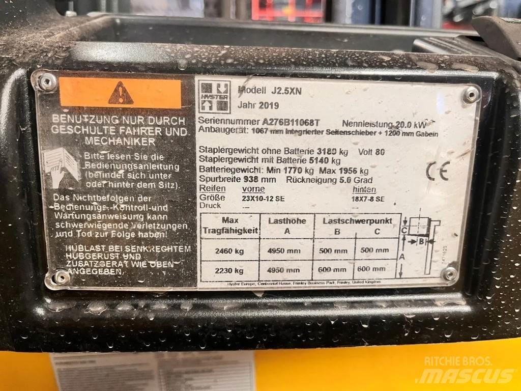 Hyster J2.5XN Wózki elektryczne