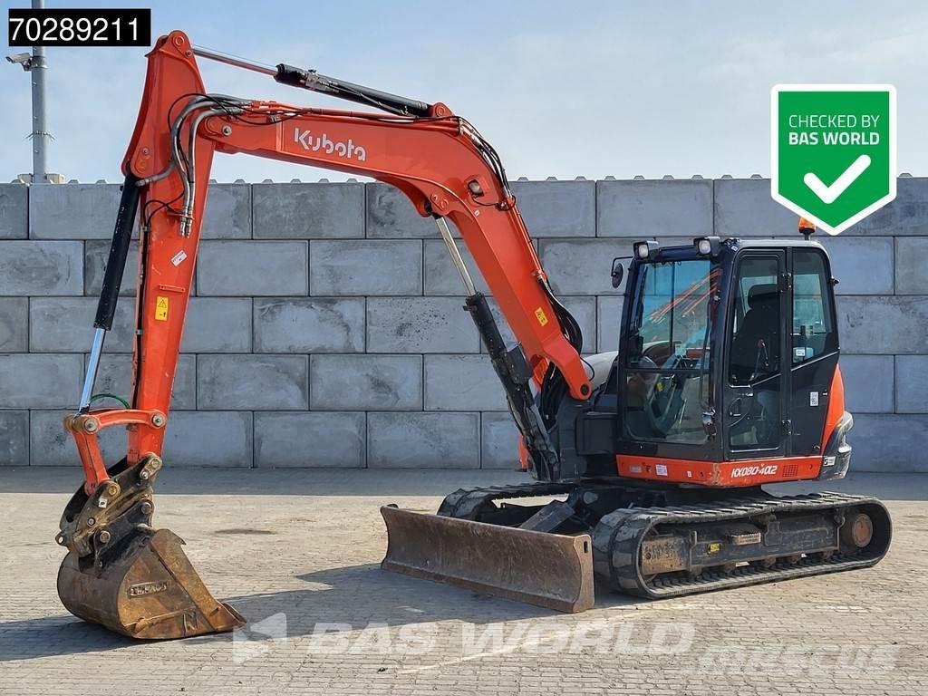 Kubota KX080-4 Minikoparki