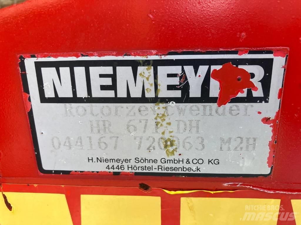 Niemeyer HR 671 DH Zgrabiarki i przetrząsacze
