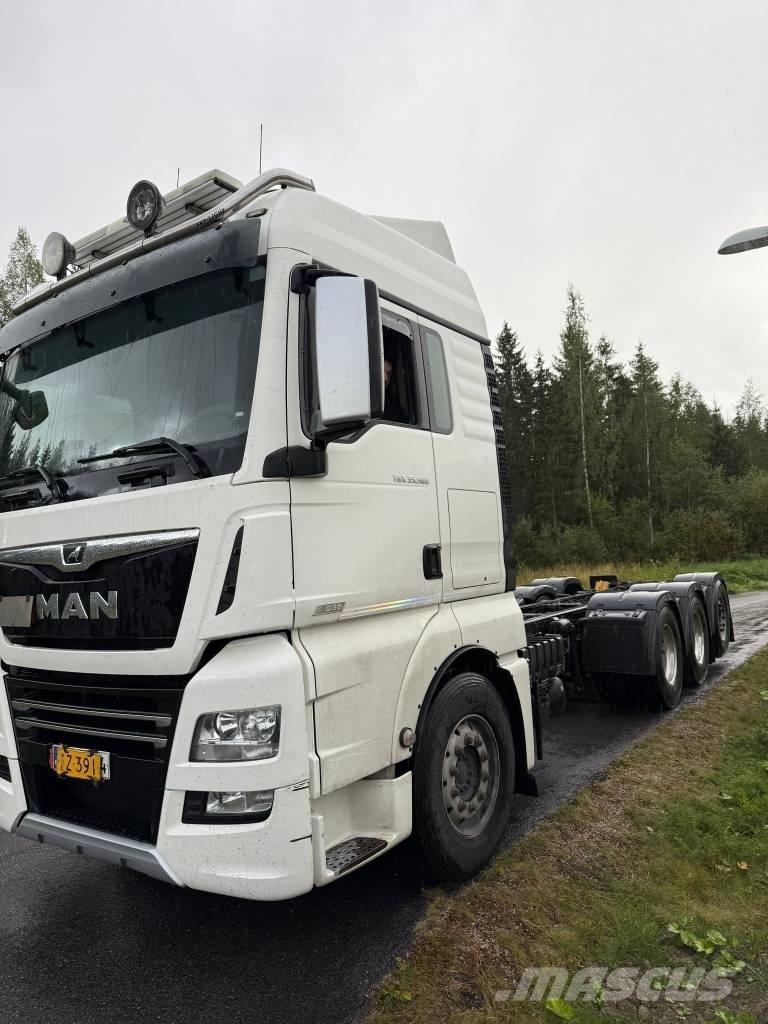 MAN TGX 32.580 Lawety / pojazdy z wciągarką