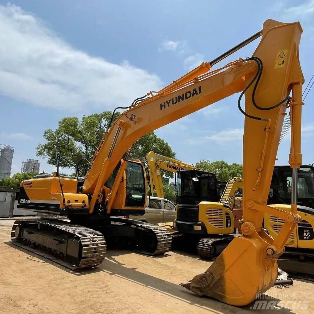 Hyundai R220-9s Koparki gąsienicowe