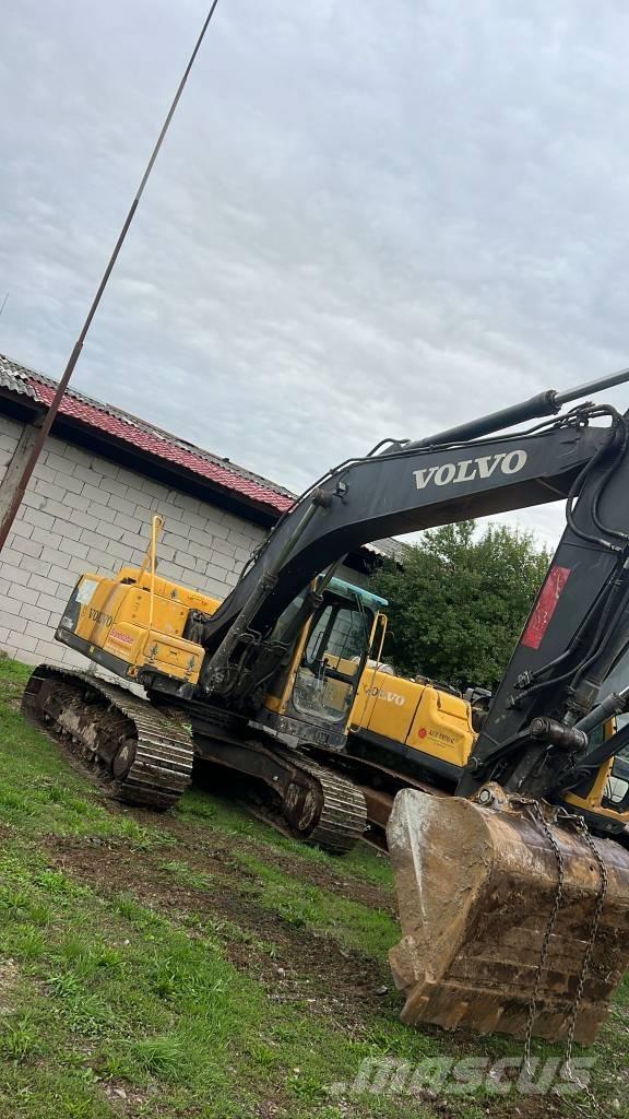 Volvo 210BNLC Wysięgniki i ramiona