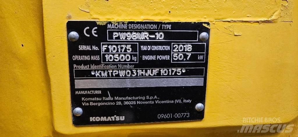Komatsu PW98 MR10 Koparki kołowe