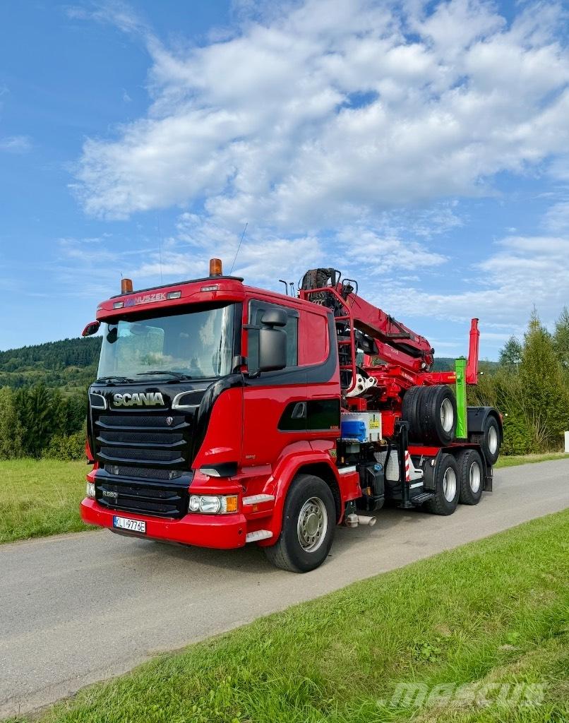 Scania R580 V8 6x4 Samochody ciężarowe ze skrzynią zamkniętą