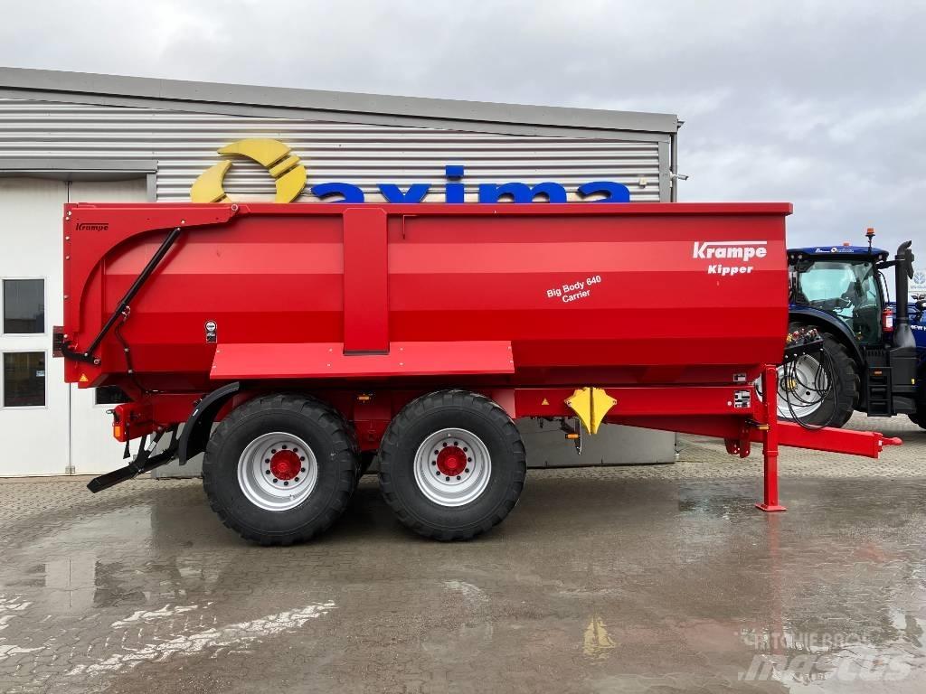 Krampe BB640 Wywrotki rolnicze