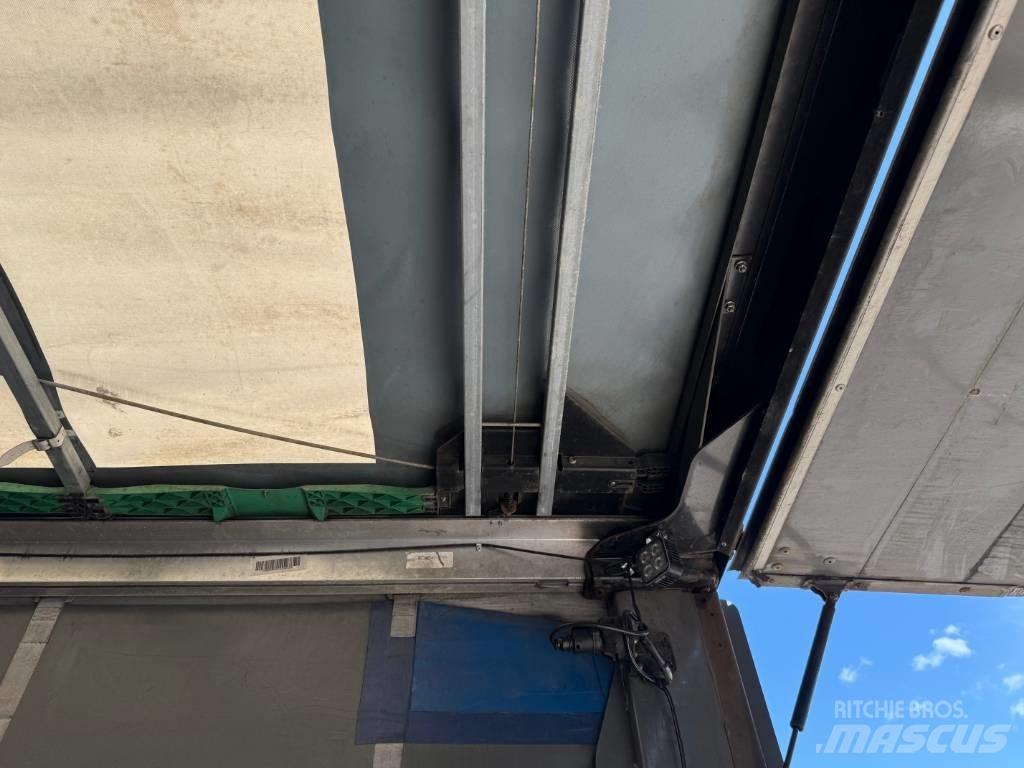 Krone 3 aks gardin Naczepy firanki
