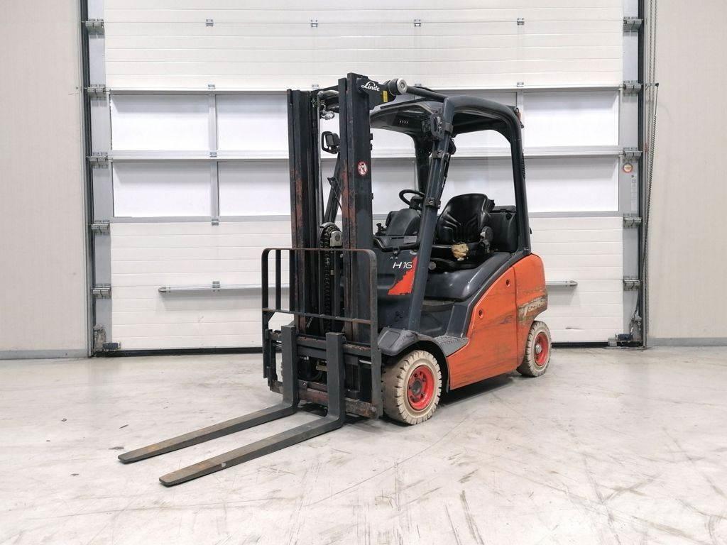Linde H16T-01 Wózki LPG
