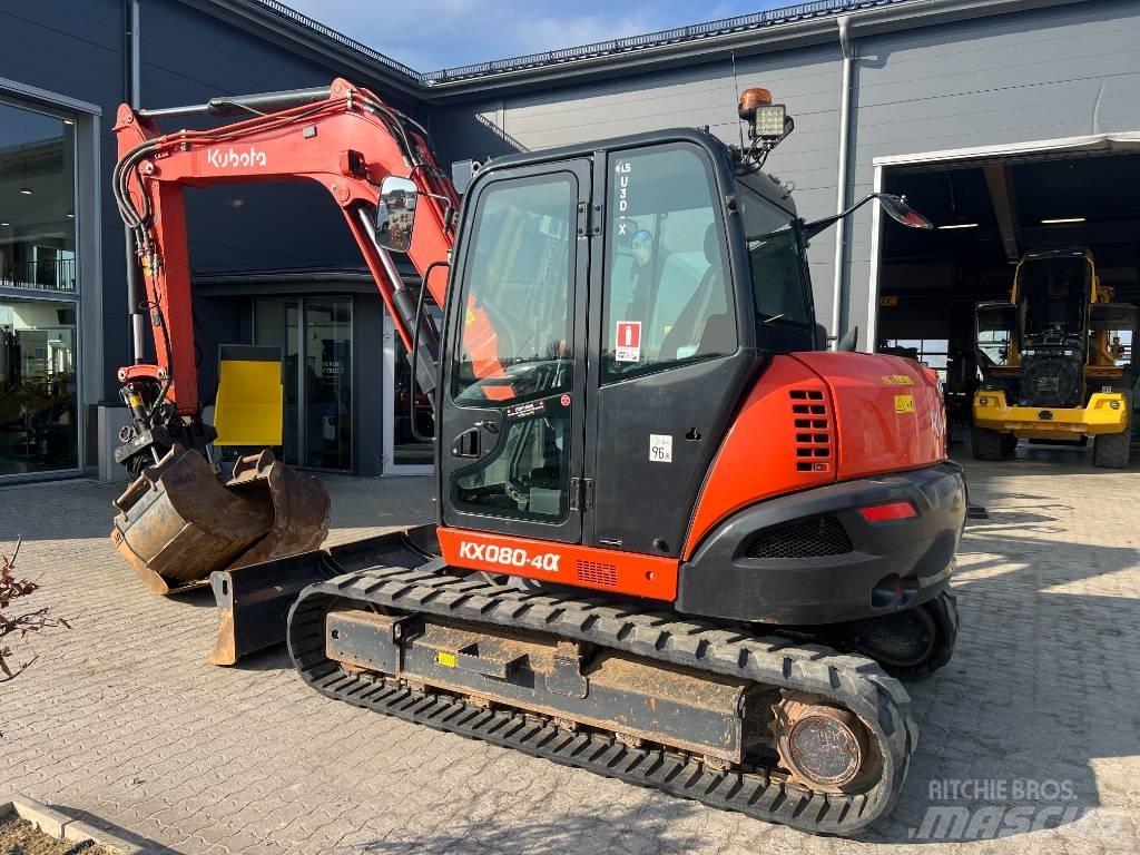 Kubota KX 080-4 Midikoparki  7t - 12t