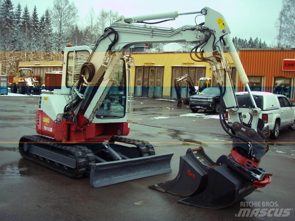 Takeuchi TB153FR Minikoparki