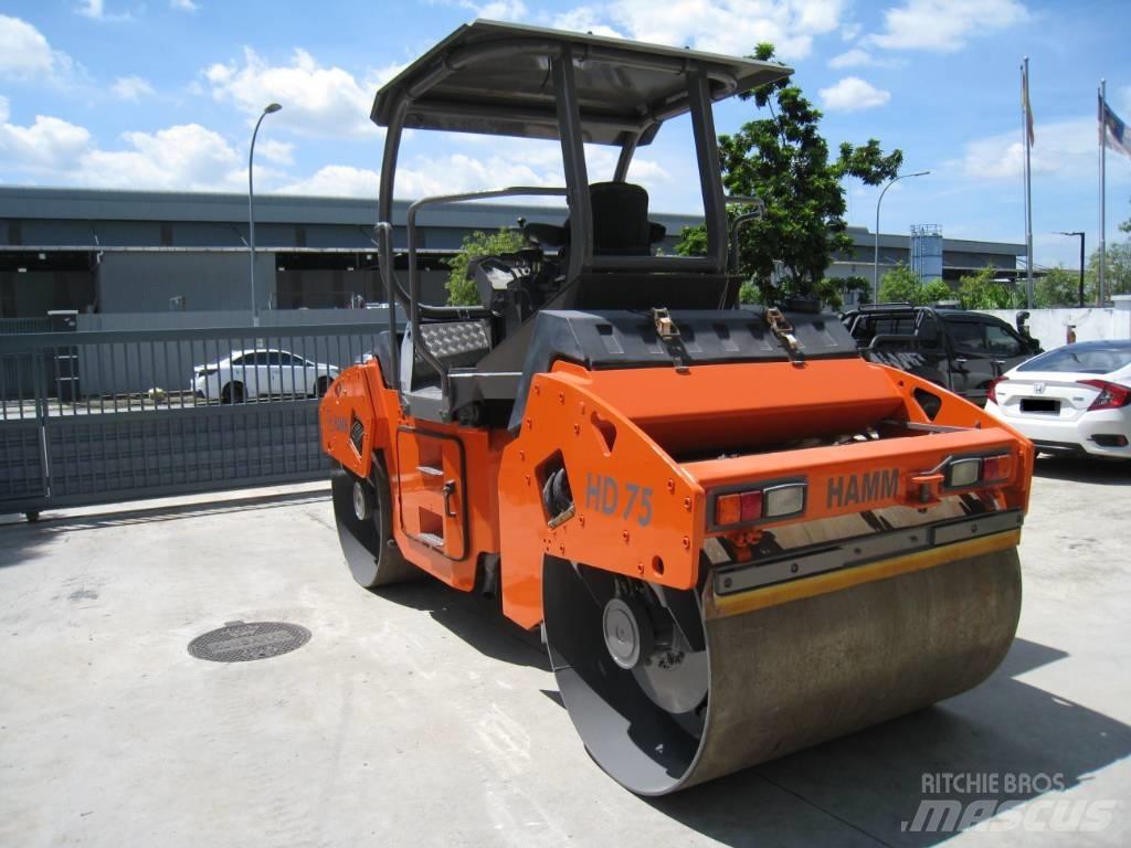 Hamm HD 75 Walce dwubębnowe