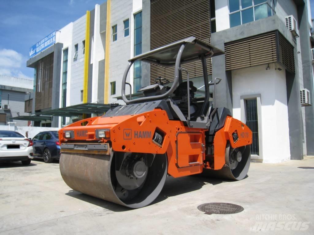 Hamm HD 75 Walce dwubębnowe