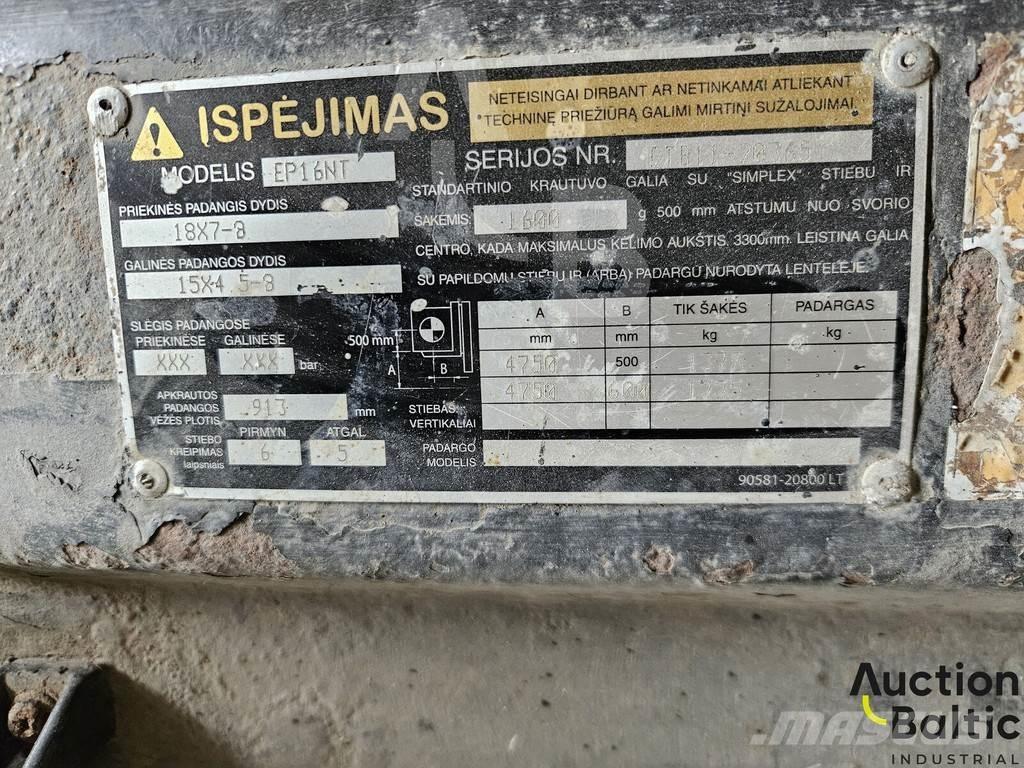 CAT EP 16 NT Wózki elektryczne