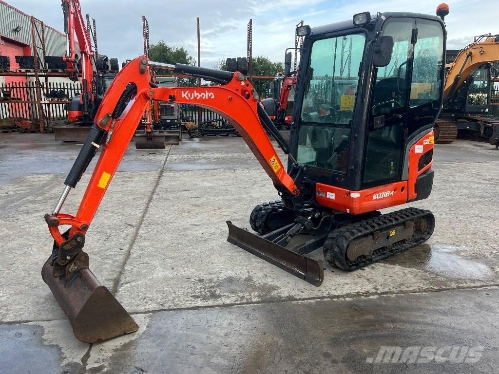 Kubota KX 018-4 Minikoparki