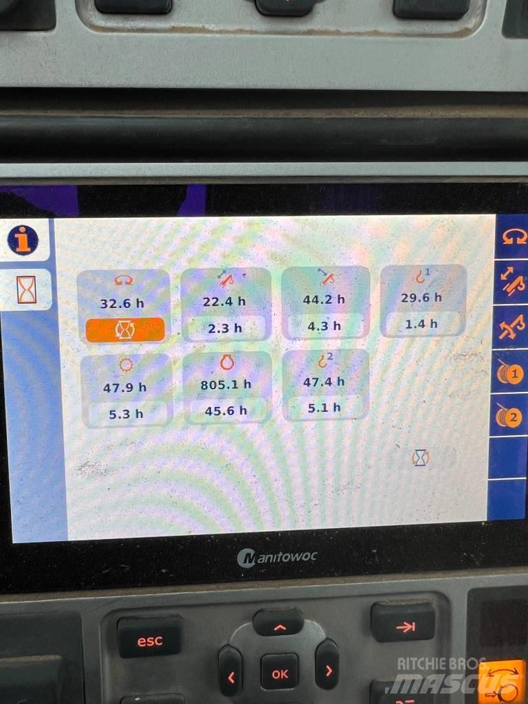 Grove GRT 8100 Żurawie terenowe