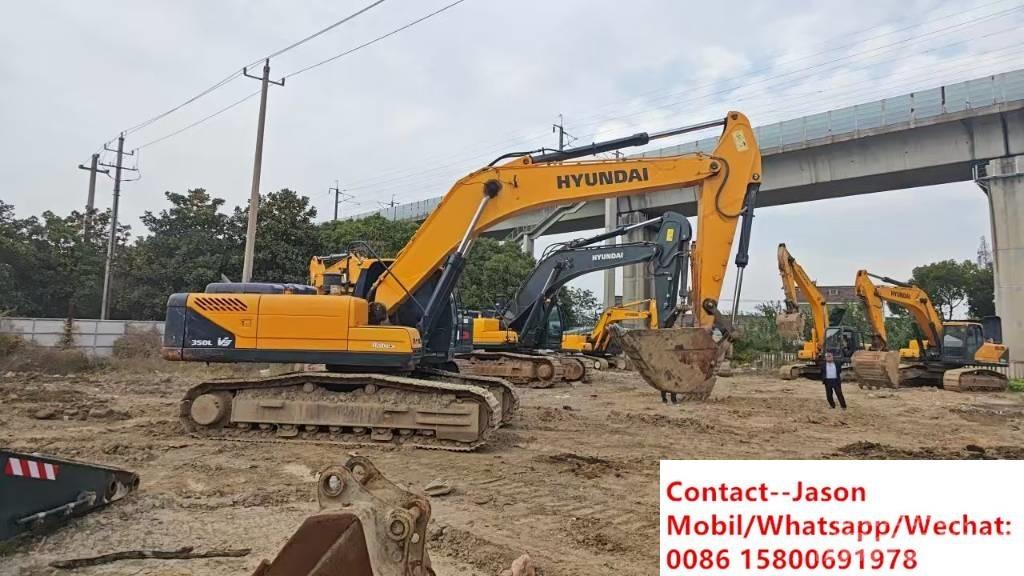 Hyundai Robex 350vs Koparki gąsienicowe