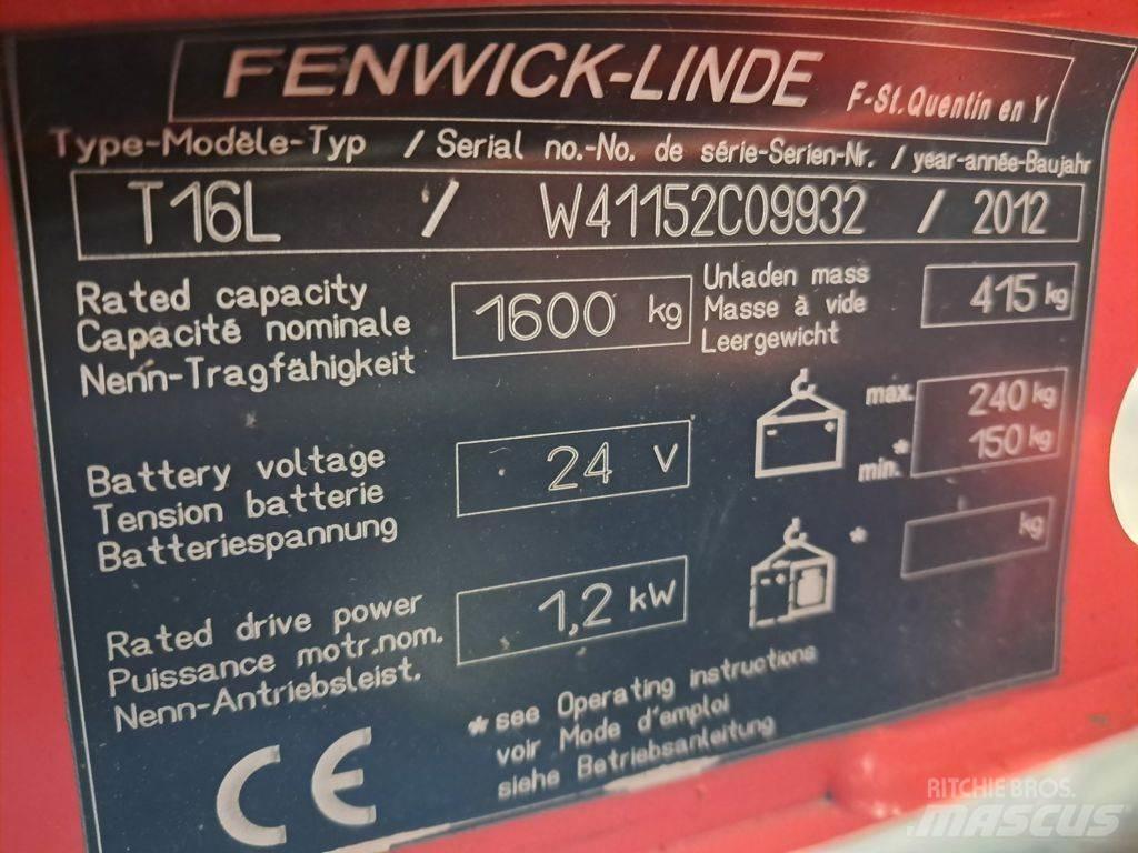 Linde T16L Wózki widłowe unoszące