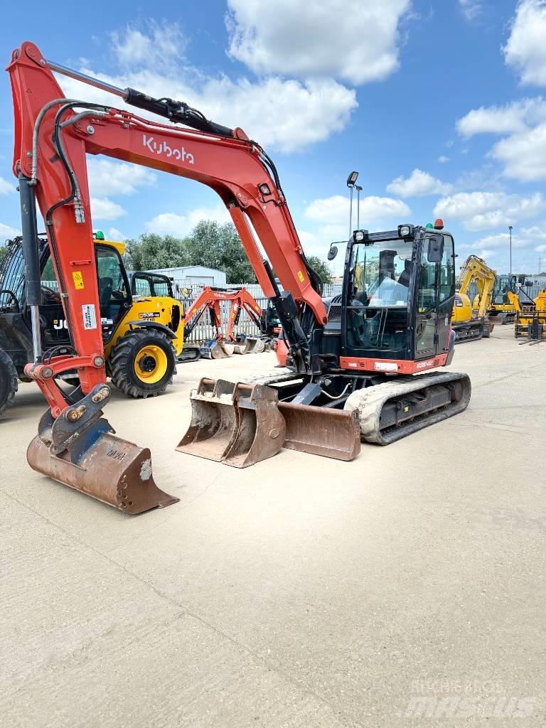 Kubota KX 080-4 Midikoparki  7t - 12t
