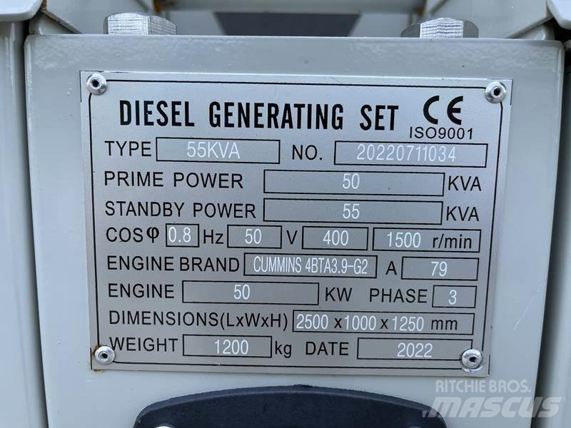 Cummins 55 kVA Agregaty prądotwórcze Diesla