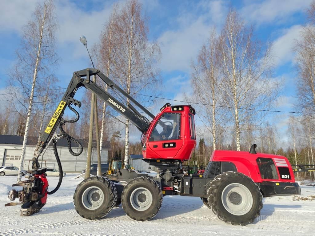 Komatsu 931 Harwestery