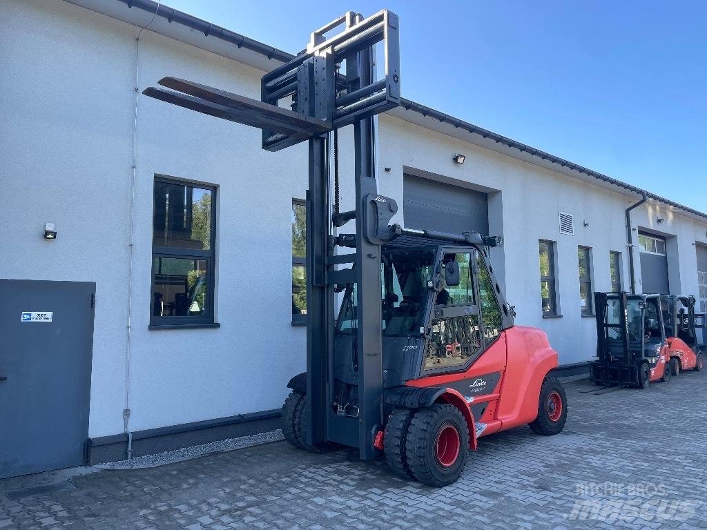 Linde H80T-03/1100 Wózki LPG