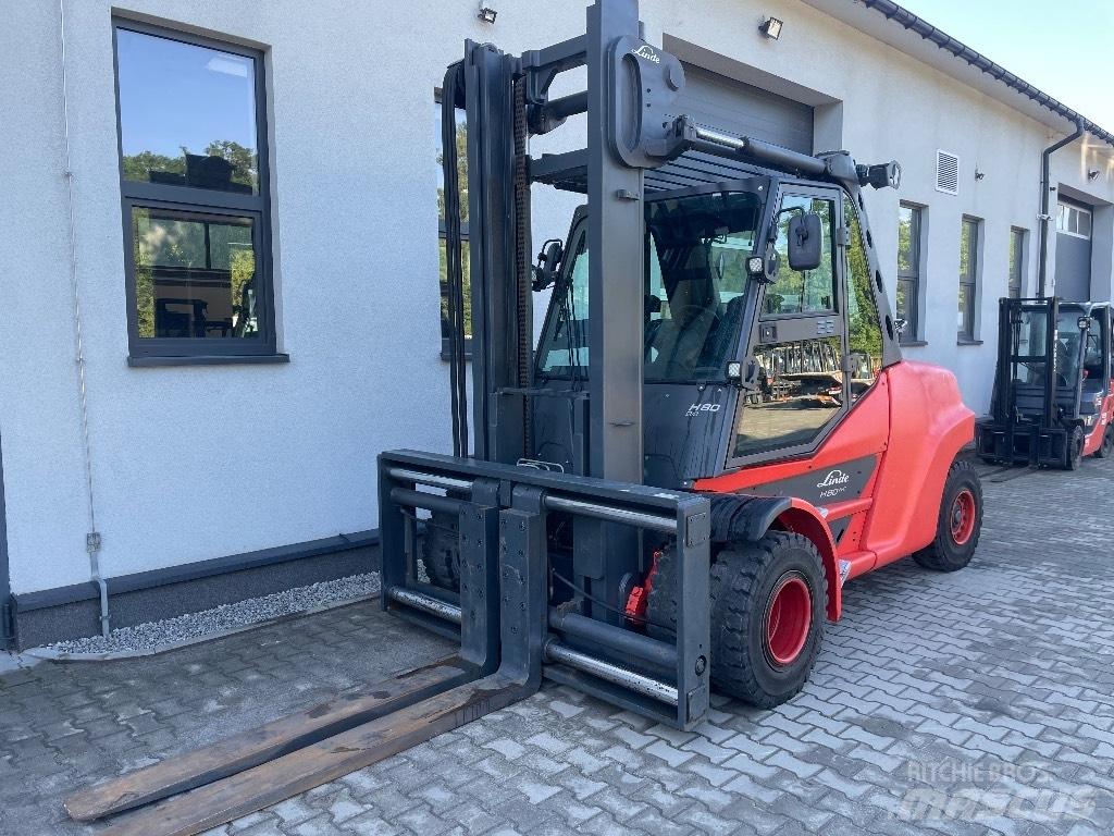 Linde H80T-03/1100 Wózki LPG
