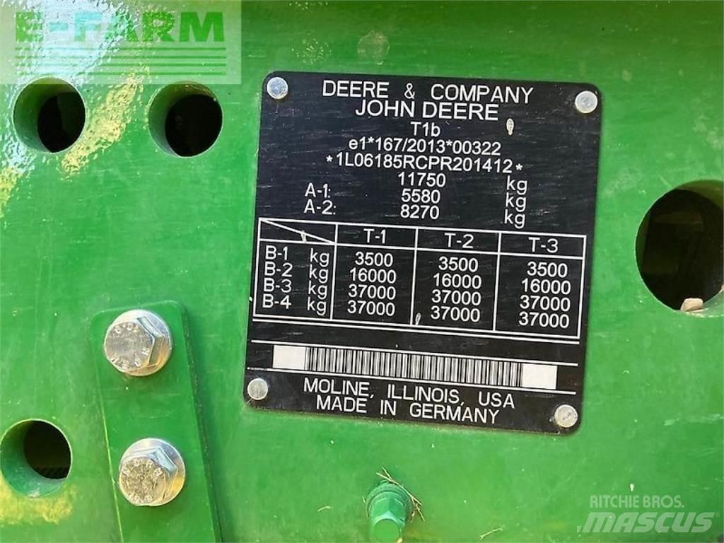 John Deere 6r185 Ciągniki rolnicze