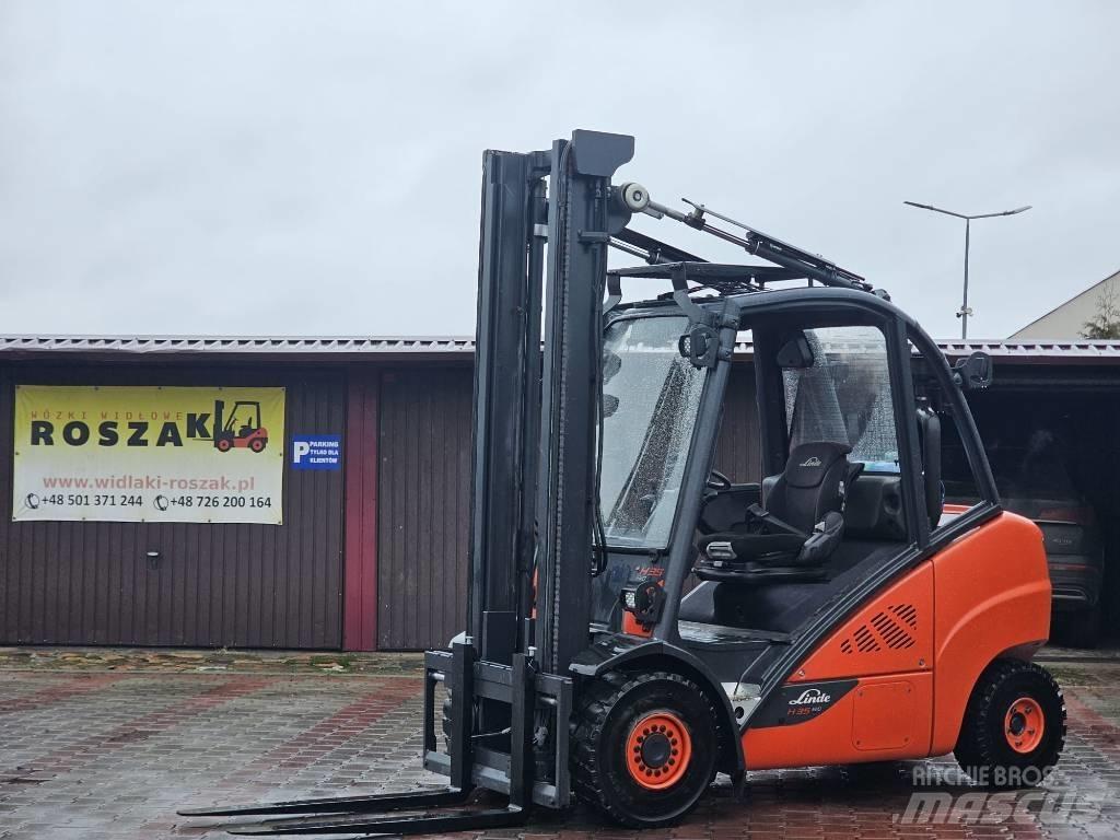 Linde H35T-02 Wózki LPG