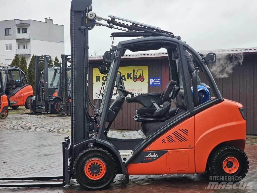 Linde H35T-02 Wózki LPG