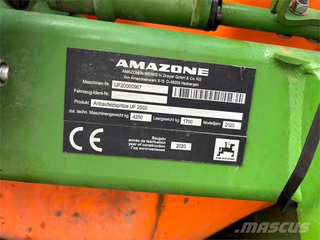 Amazone UF 2002 Opryskiwacze zaczepiane