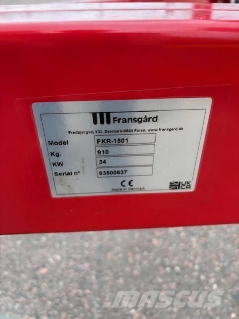 Fransgård FKR 1501 Kosiarki łąkowe i wykaszarki