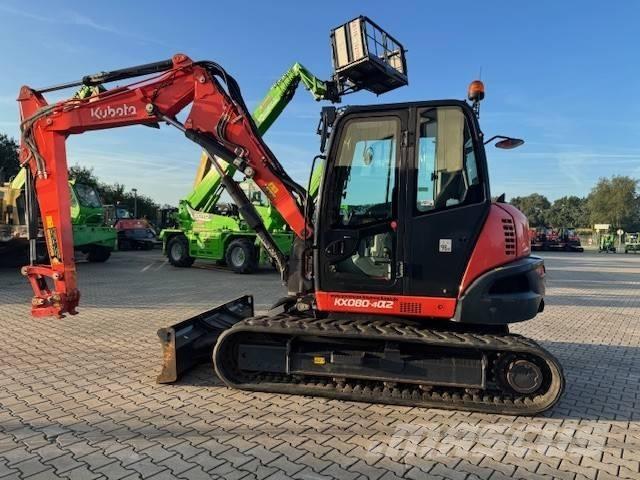 Kubota KX080-4a2 Midikoparki  7t - 12t