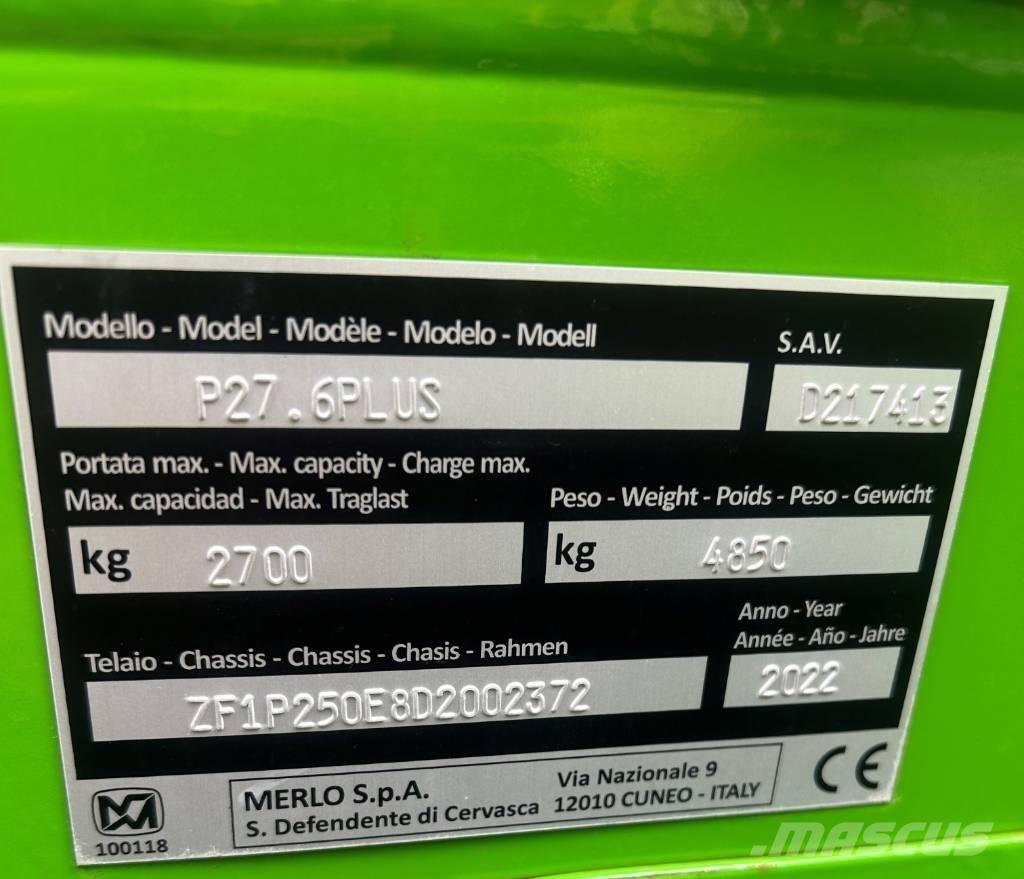 Merlo P 27.6 Plus Ładowarki teleskopowe