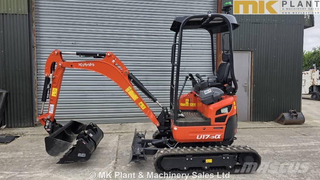 Kubota U 17-3a Minikoparki