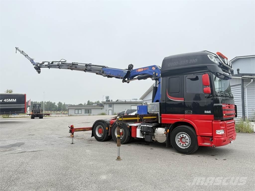 DAF XF105.510 6X4 Żurawie samochodowe