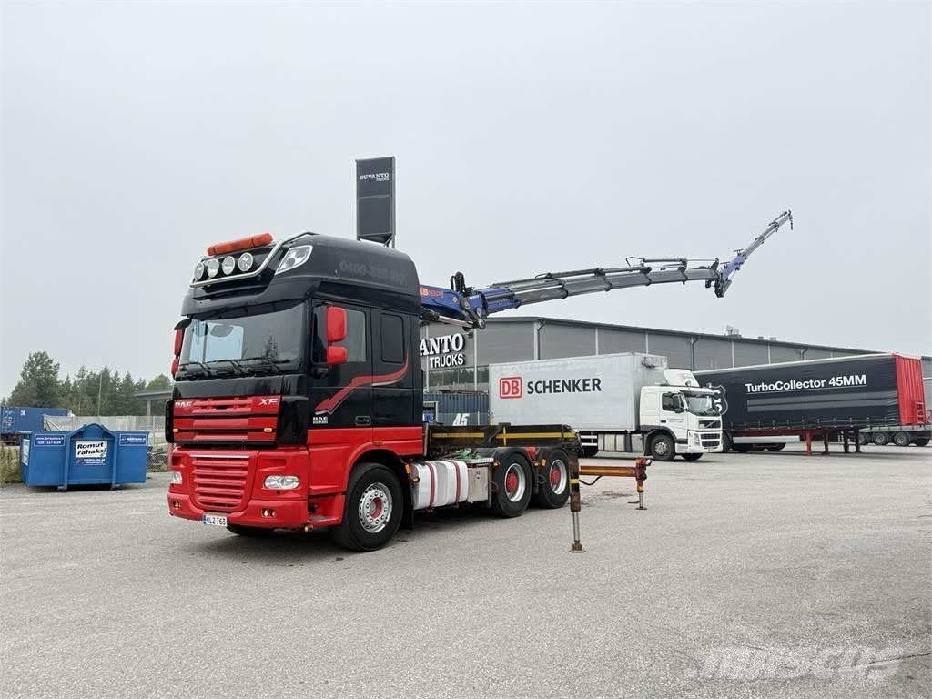 DAF XF105.510 6X4 Żurawie samochodowe
