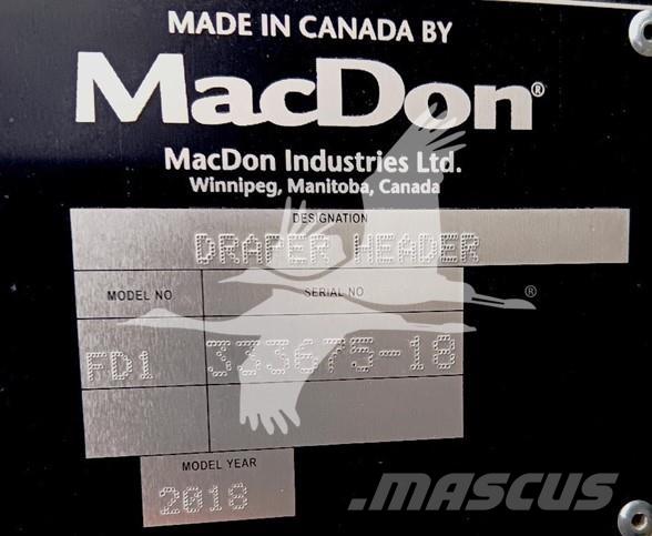 MAC DON FD145 Głowice ścinkowe