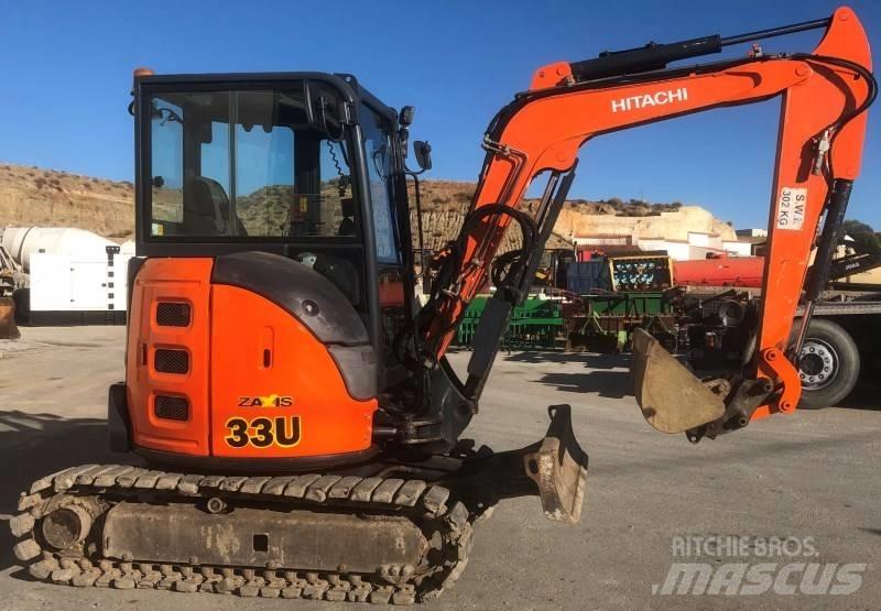 Hitachi ZX 33 U-5 A Minikoparki
