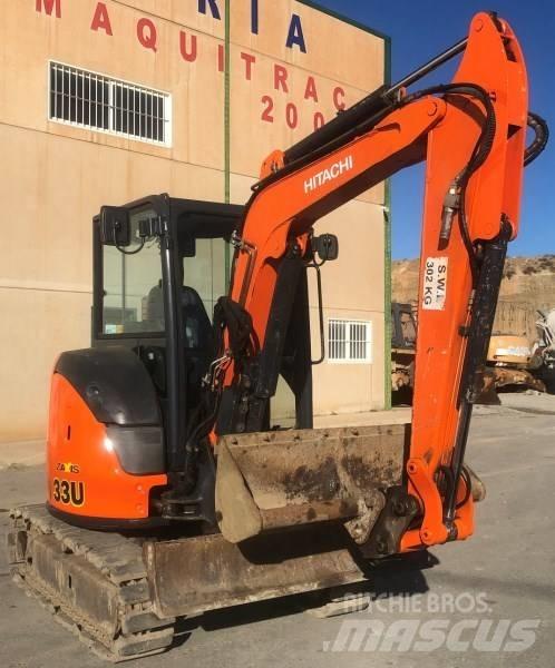 Hitachi ZX 33 U-5 A Minikoparki