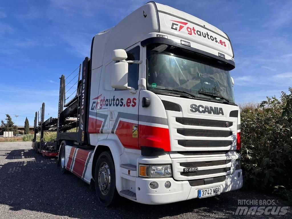 Scania R 450 Pojazdy do transportu samochodów