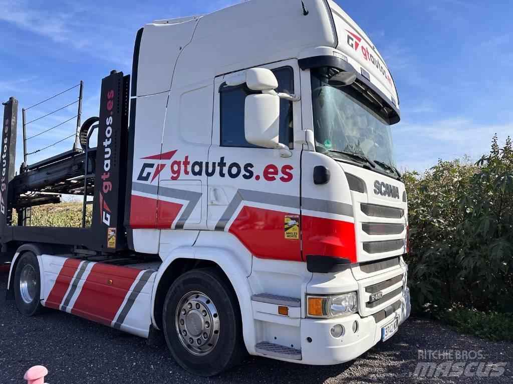 Scania R 450 Pojazdy do transportu samochodów